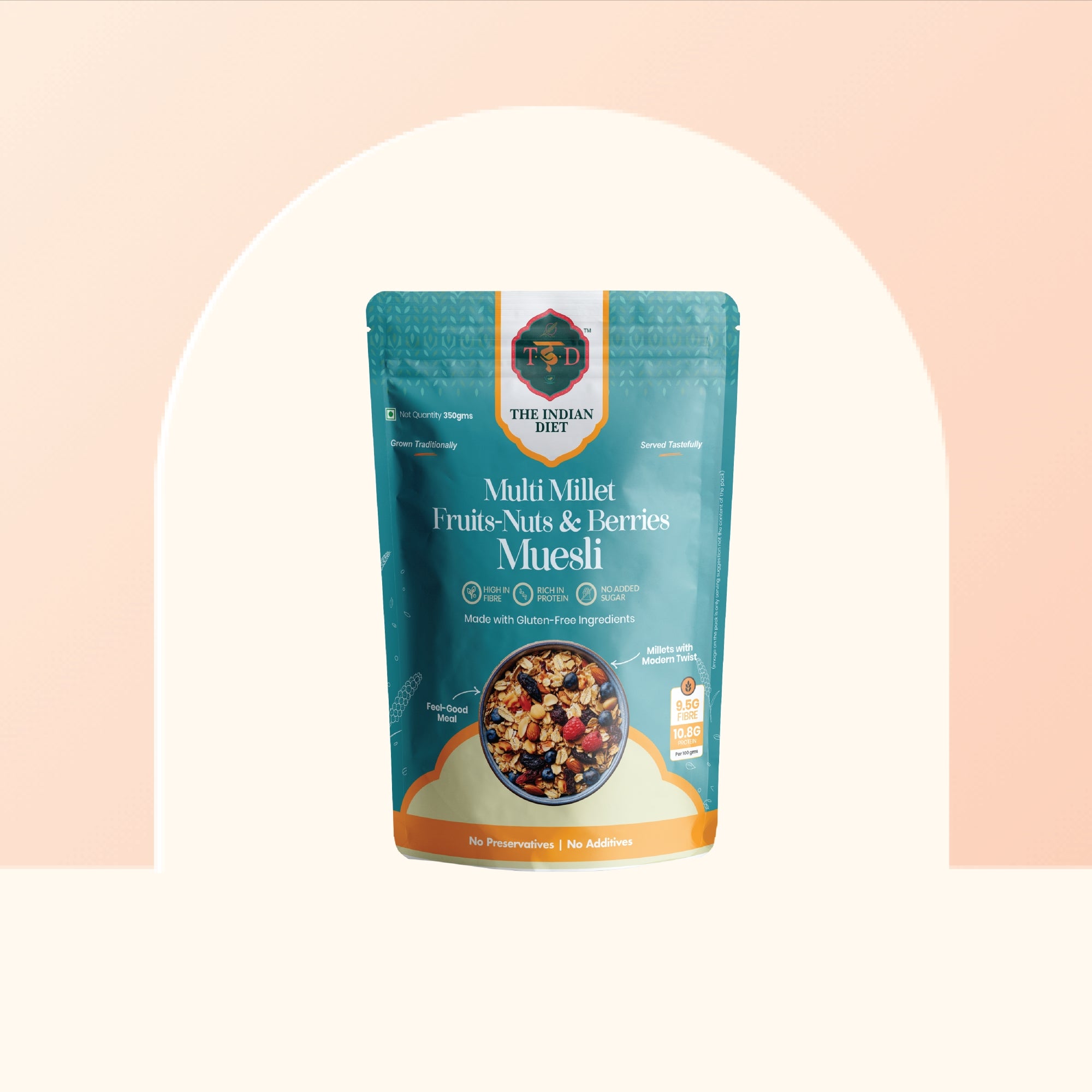 Multi Millet Fruits-nuts & Berries Muesli